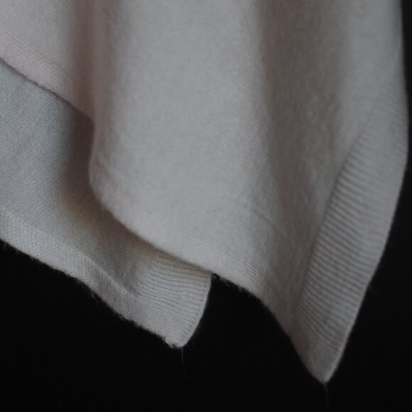 Asymmetrical Poncho in Blush Pink - Picture 5 of 6